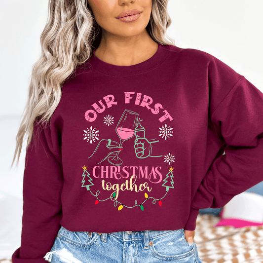 Our First Christmas Sweatshirt